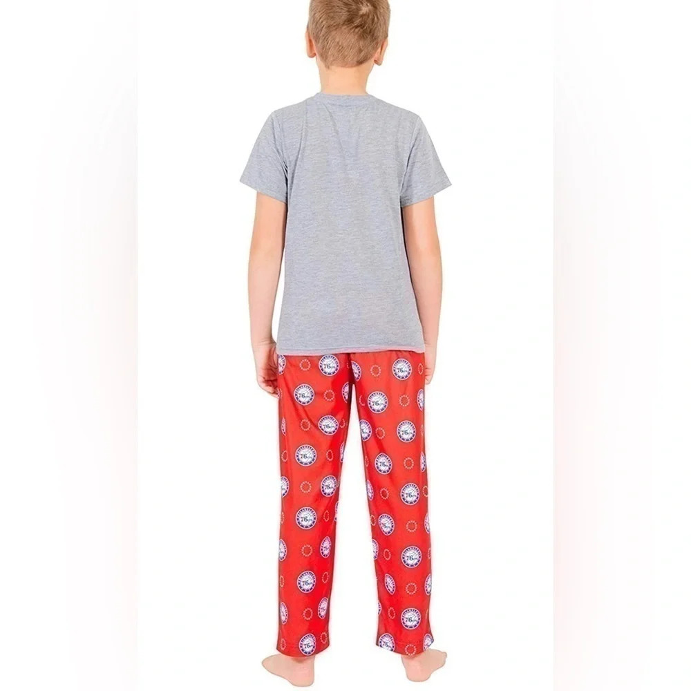 Ultra Game NBA Boy's 2 Piece PJs Lounge Pants & Tee Set Boys Size M (8)